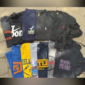 Mixed Graphic T-Shirt Bundle (11)  - Multi Color